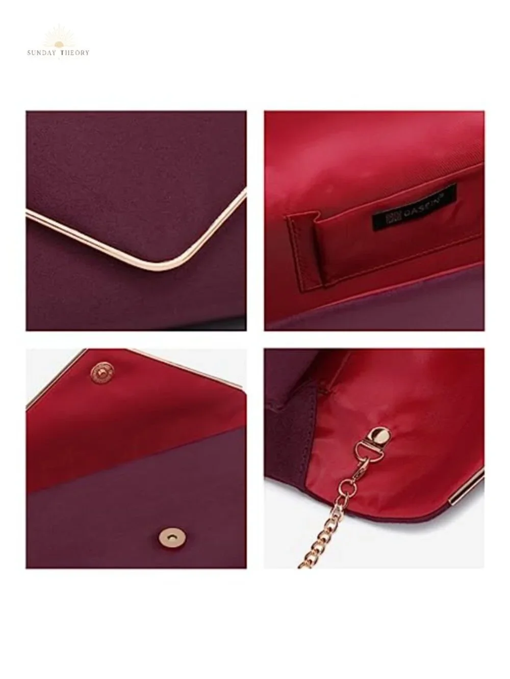 Faux Suede Evening Clutch Bags Formal Party Purses Wedding Cocktail Prom Clutch